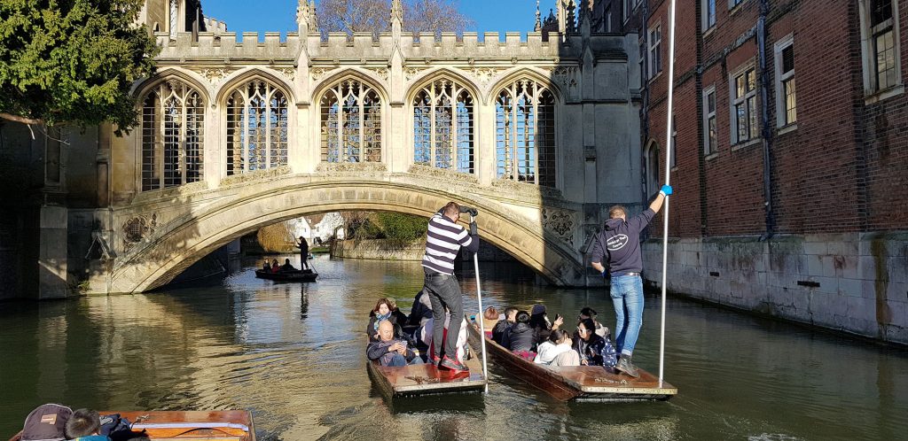 Punting In Cambridge